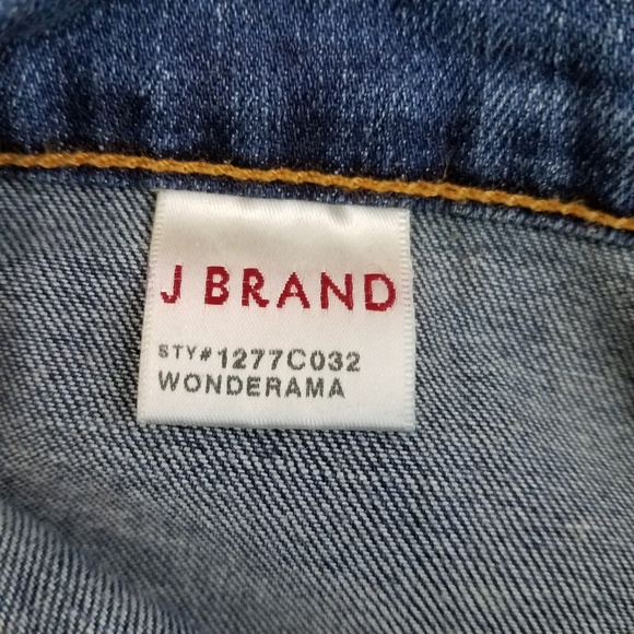 J BRAND High Rise Wide Flare Leg Bette Jeans 26 - Picture 6 of 8